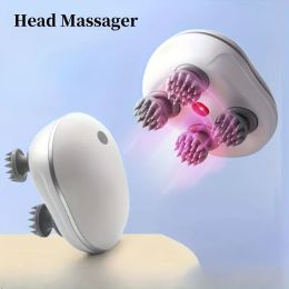 Electric Scalp Massager Head Massager Scalp Stress Relax Electric Cat Head Massager Body Shoulder Leg Arm Neck Deep Tissue Head Scalp Massage Kneading