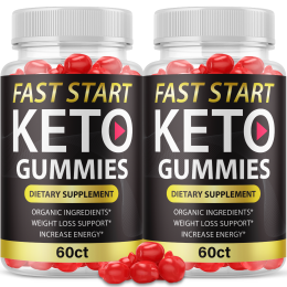 2-Fast Start Keto Gummies; Fast Start ACV Gummies; Weight Loss Gummies; 120ct