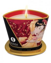 Shunga Massage Candle Romance Strawberry Wine 5.7oz