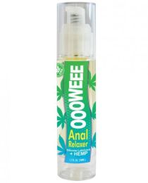 Ooowee Anal Relaxer Lubricant with Hemp Seed Oil 1.7oz