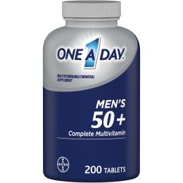 One A Day Men's 50+ Multivitamin Tablets for Men;  200 Count