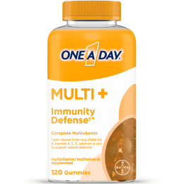 One A Day MULTI+ Immunity Defense Gummy Multivitamin;  120 Count