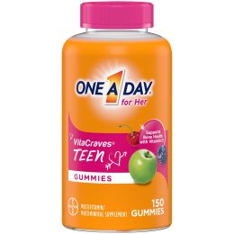 One A Day For Her Teen Multivitamin Gummies;  150 Count