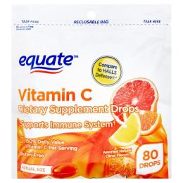 Equate Vitamin C Dietary Supplement Drops;  80 Count