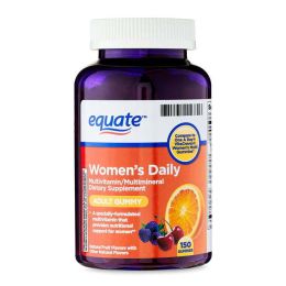 Equate Once Daily Women's Multivitamin Gummies;  150 Count
