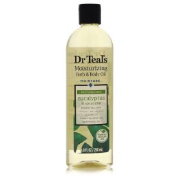 Dr Teal's Bath Additive Eucalyptus Oil by Dr Teal's Pure Epson Salt Body Oil Relax & Relief with Eucalyptus & Spearmint 8.8 oz