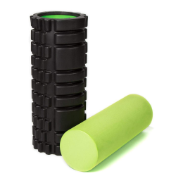 2-in-1 Fledo Foam Roller for Deep Tissue Massage with Carrying Bag