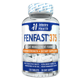 FENFAST 375 Diet Pills - Weight Management Formula - 120 Tablets
