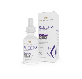 Sky Wellness CBD Sleep Oil Drops 1000mg + CBN + Melatonin