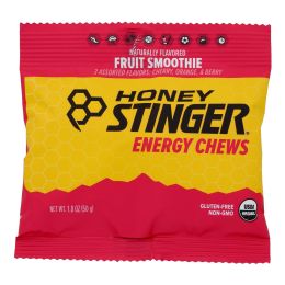Honey Stinger Energy Chew - Organic - Fruit Smoothie - 1.8 oz - case of 12