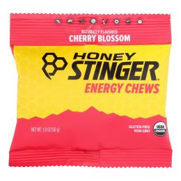 Honey Stinger Energy Chew - Organic - Cherry Blossom - 1.8 oz - case of 12