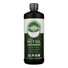 Nutiva 100% Organic Mct Oil - 32 fl oz