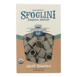 Sfoglini Pasta Shop Organic Hemp Rigatoni - Case of 6 - 16 OZ