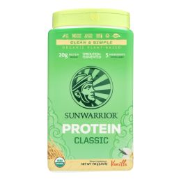 Sunwarrior - Protein Organic Classic Vanilla - 750 GRM