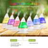 250ml Cool Mist Humidifier Ultrasonic Aroma Essential Oil Diffuser w/7 Color Changeable LED Lights