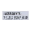 Manitoba Harvest Natural Hemp Hearts - Case Of 12 - 2 Oz