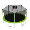 14FT Trampoline ,Sports Fitness Trampolines with Enclosure Net, Recreational Trampolines for Outdoor Indoor
