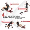 Adjustable Tension 4 in 1 Folding Rowing Machine