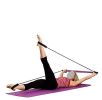 Yoga Exercise Portable Pilates Bar with Foot Loops for Total Body Workout