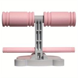 Fitness Sit-up Aids (must Use It In A Smooth Tile Floor) Fitness Equipment Yoga Crunch Aids Multi-purpose Ab Trainers (Color: Pink)