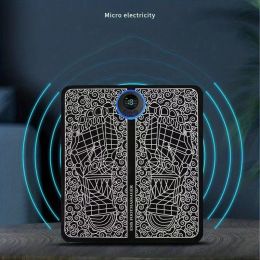 USB Rechargeable Foot Massager Mat - Relax and Rejuvenate Your Feet with Leg Circulation and Massage - Perfect Gift for Parents, Wife, and Husband (Color: Black)