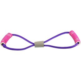 Yoga Fitness Equipment Rubber Exercise Pull Rope (type: Pull Rope, Color: Pink)
