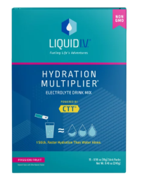 Liquid I.V. Hydration Multiplier Electrolyte Powder Packet Drink Mix;  Passion Fruit;  15 Ct (Hydration: Hydration)