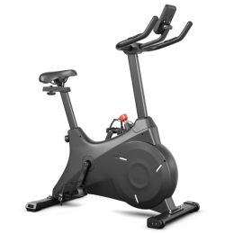 Indoor Gym Exercise Cycling Bike Smooth Belt Drive (type: Professional Exercise Bikes, Color: Black)