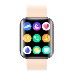 Voice ONTAP Phone Smartwatch And Wellness Tracker (Color: Gold)