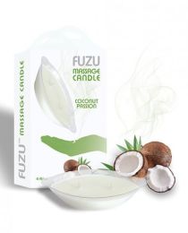 Fuzu Massage Candle Coconut Passion 4oz (SKU: TCN-DEEVMCDL-COCO)