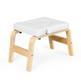 Sports Recreation Balance Training Yoga Inversion Headstand Bench (type: Yoga Headstand Bench, Color: White A)