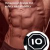 Octagon Dumbbell for Commercial & Household Fitness Usage