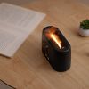 Aroma Diffuser Flame Light Mist Humidifier Aromatherapy Diffuser With Waterless Auto-Off Protection For Spa Home Yoga Office