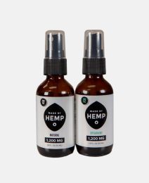 Made by Hemp Broad Spectrum Distillate based Cannabinoid Hemp Extract (Flavor: Natural 1200mg)
