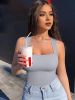 4 Pack Women Jumpsuit Workout Romper Short Sleeve Gym One Piece Bodycon Unitards Tummy Control Yoga Bodysuit