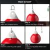 Home Gym 18 Inch Water Punching Bag with Adjustable Metal Chain